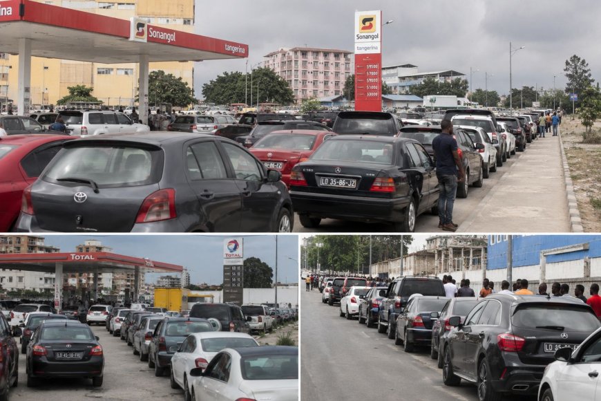 ESCASSEZ DE COMBUSTÍVEL PROVOCA LONGAS FILAS EM LUANDA